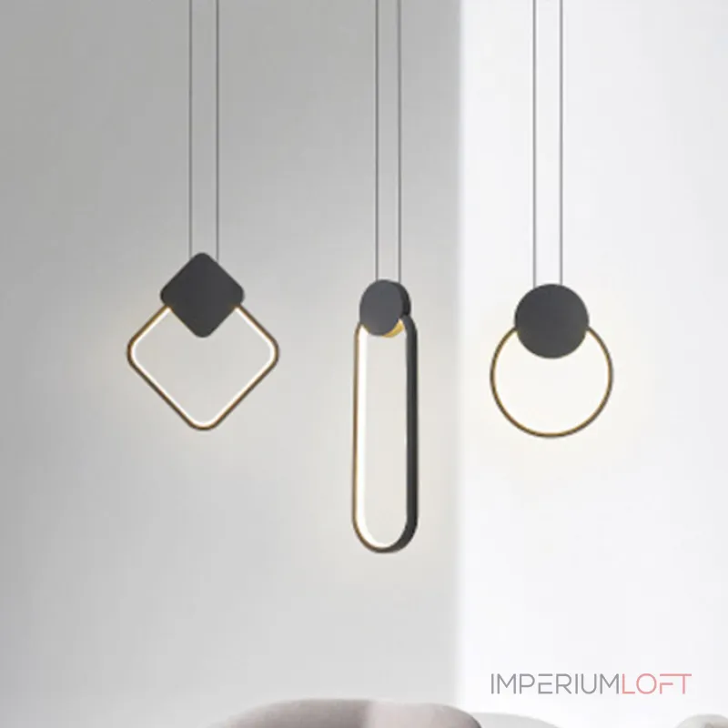 Подвесной светильник MITCH BW black L 10 от ImperiumLoft