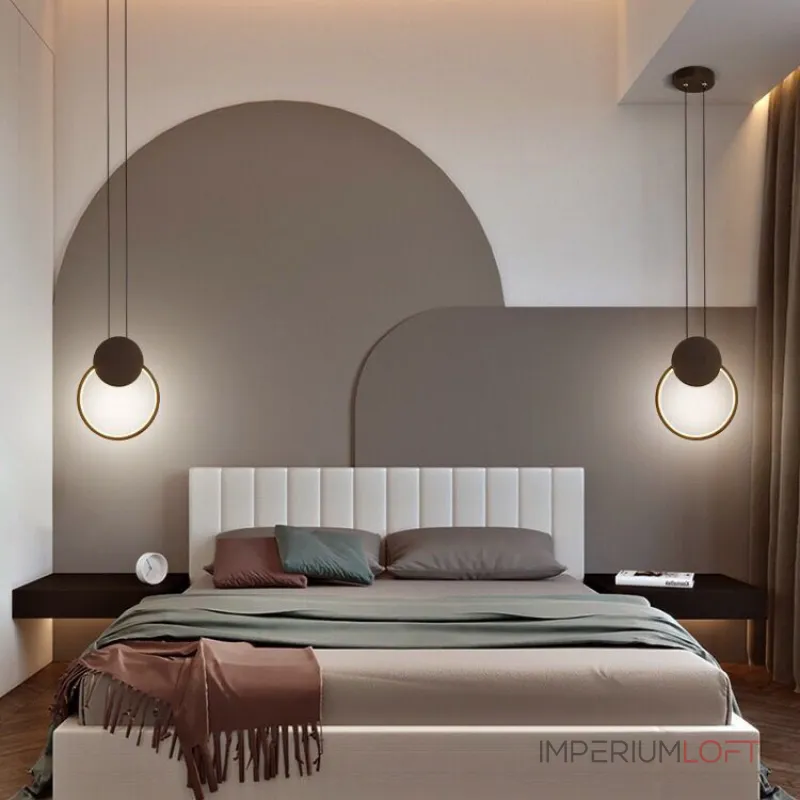 Подвесной светильник MITCH BW black L 24 от ImperiumLoft