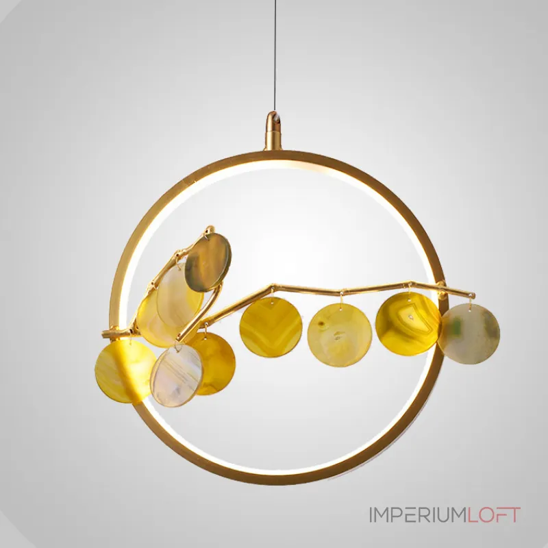 Подвесной светильник AGATE 10 multicolour D33 от ImperiumLoft