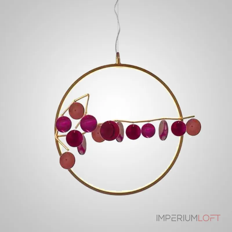 Подвесной светильник AGATE 10 multicolour D33 от ImperiumLoft