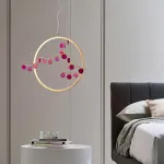 Подвесной светильник AGATE 10 multicolour D33 от ImperiumLoft