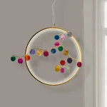 Подвесной светильник AGATE 10 multicolour D33 от ImperiumLoft