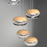 Подвесной светильник ODVEIG light brown от ImperiumLoft