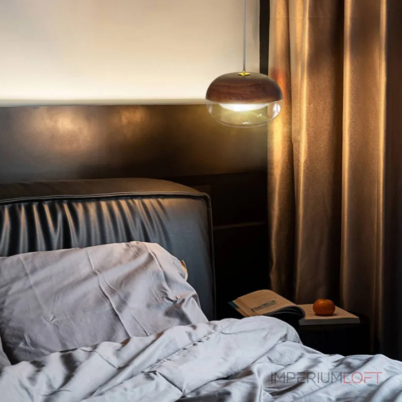 Подвесной светильник ODVEIG dark brown от ImperiumLoft