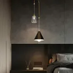 Подвесной светильник ADRIELL gold от ImperiumLoft