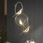 Подвесной светильник NOMI 3 gold black 3000К от ImperiumLoft