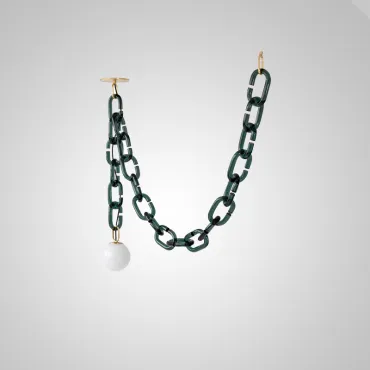 Подвесной светильник CHAIN 2 green Подвесной светильник CHAIN 2 green