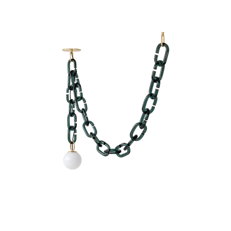 Подвесной светильник CHAIN 2 green от ImperiumLoft Подвесной светильник CHAIN 2 green от ImperiumLoft