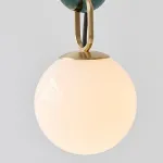 Подвесной светильник CHAIN 2 green от ImperiumLoft