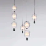 Подвесной светильник PLATTE 2 black 3000К от ImperiumLoft