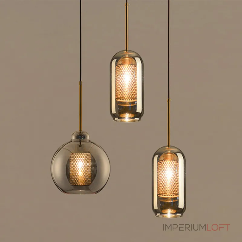 Подвесной светильник CATCH SMOKY A D30 от ImperiumLoft