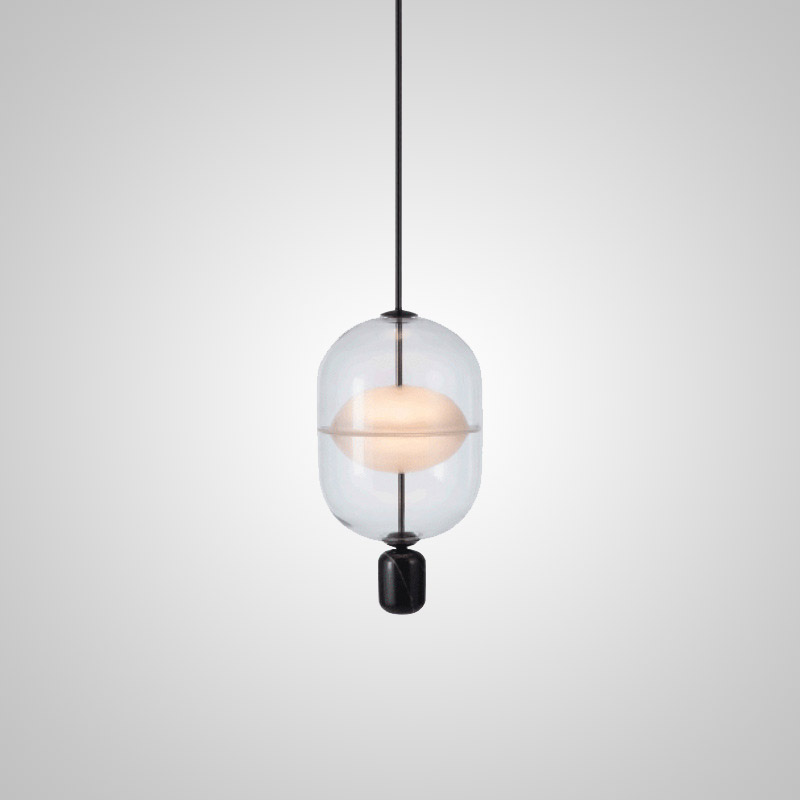 Подвесной светильник PLATTE 2 black 3000К от ImperiumLoft