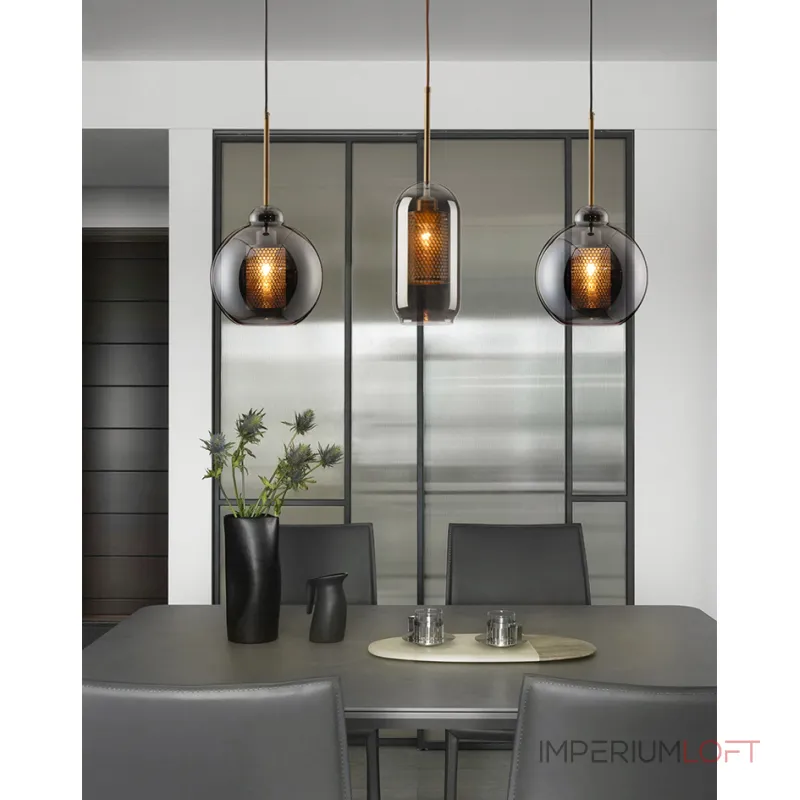 Подвесной светильник CATCH SMOKY A D30 от ImperiumLoft