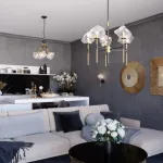 Люстра на штанге ICHE