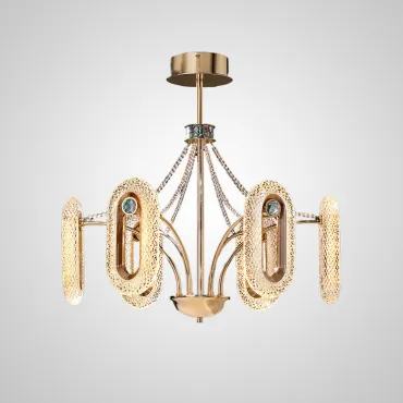 Люстра на штанге KEZIA CH L6 Люстра на штанге KEZIA CH L6