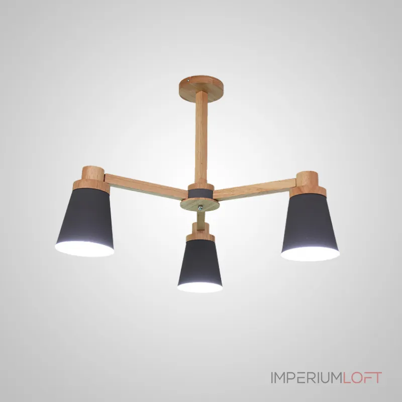 Потолочная люстра PROP 8 Grey