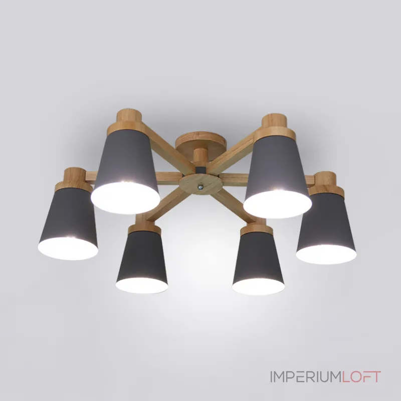 Потолочная люстра PROP 8 Grey