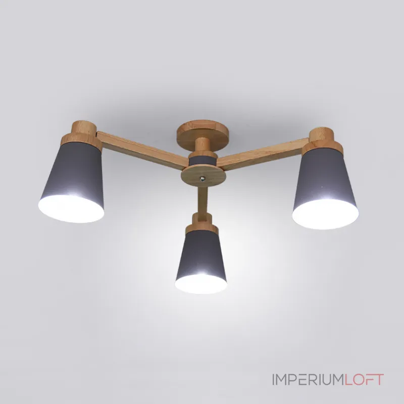 Потолочная люстра PROP 8 Grey