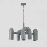 Подвесная люстра FANNY 8 Grey