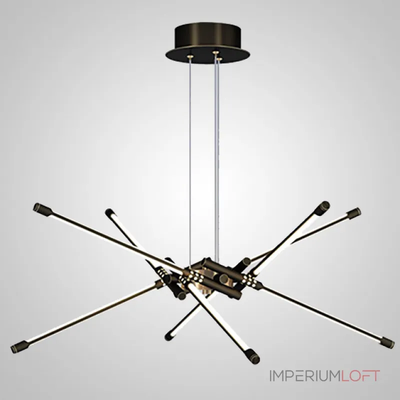 Подвесная люстра VALA L8 Black Подвесная люстра VALA L8 Black