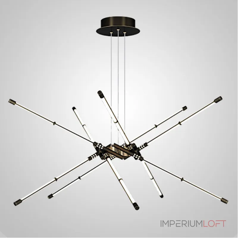 Подвесная люстра VALA L8 Black Подвесная люстра VALA L8 Black