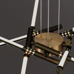 Подвесная люстра VALA L8 Black