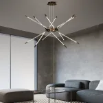 Подвесная люстра VALA L8 Black