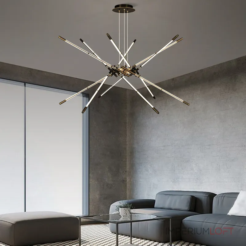 Подвесная люстра VALA L8 Black Подвесная люстра VALA L8 Black