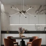 Подвесная люстра VALA L8 Black