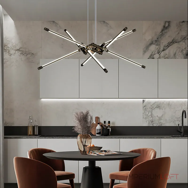 Подвесная люстра VALA L8 Black Подвесная люстра VALA L8 Black