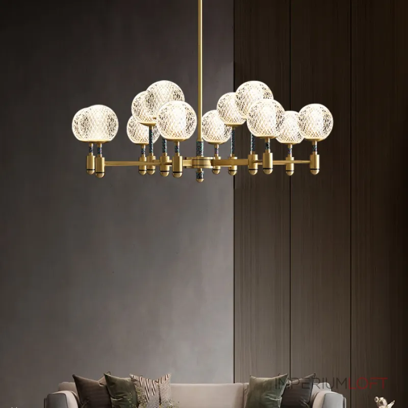 Люстра на штанге LUARA CH D L12 Люстра на штанге LUARA CH D L12