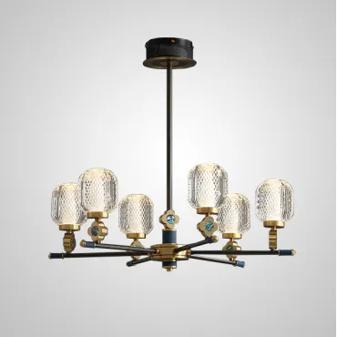 Люстра на штанге LUARA CH B L6