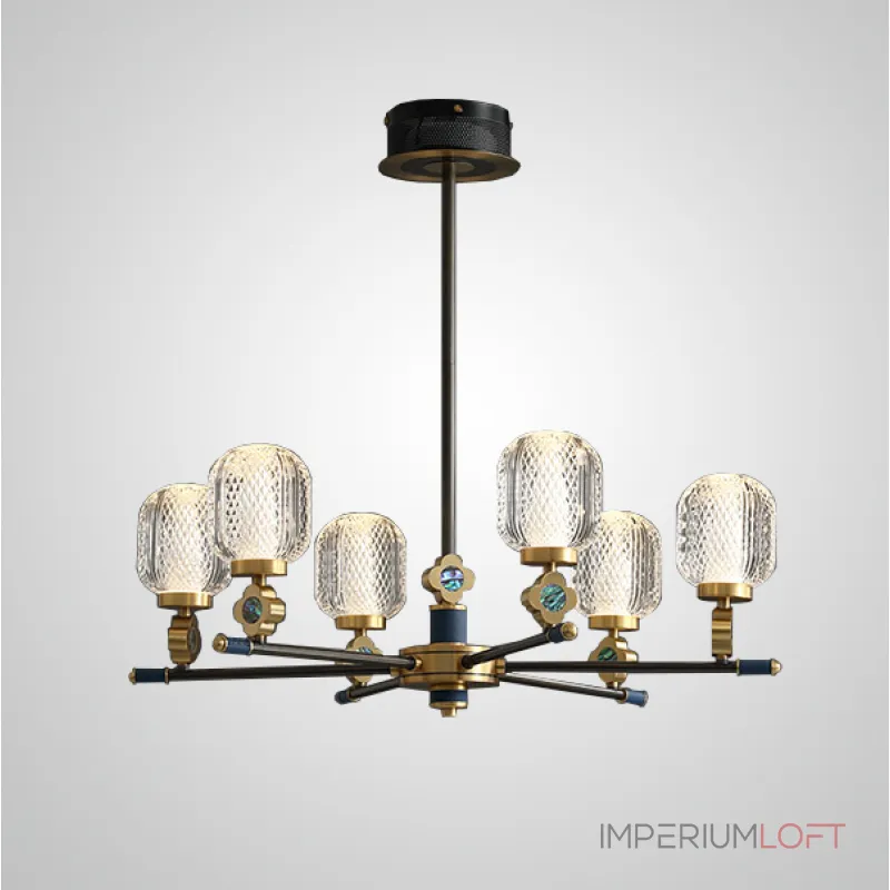 Люстра на штанге LUARA CH B L15 Люстра на штанге LUARA CH B L15