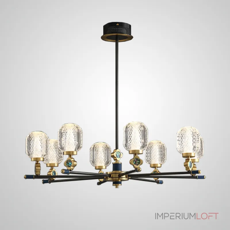 Люстра на штанге LUARA CH B L15 Люстра на штанге LUARA CH B L15