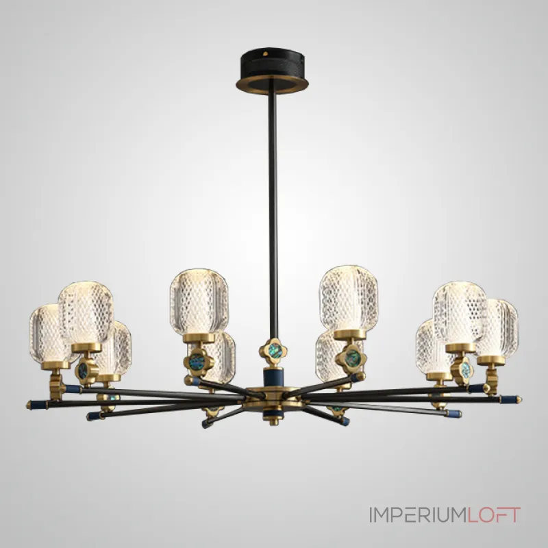 Люстра на штанге LUARA CH B L15 Люстра на штанге LUARA CH B L15