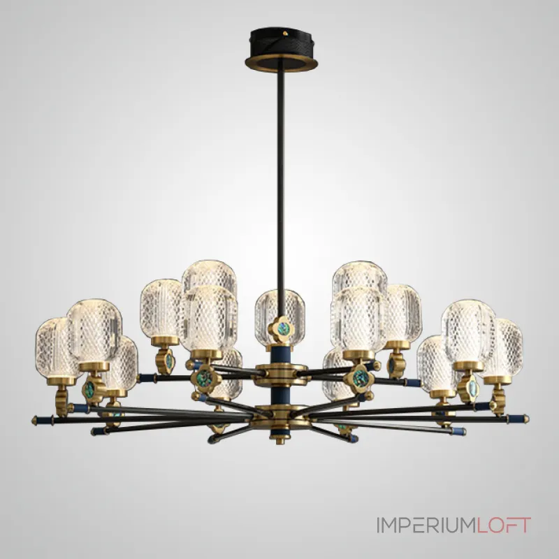 Люстра на штанге LUARA CH B L15 Люстра на штанге LUARA CH B L15