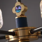 Люстра на штанге LUARA CH B L10