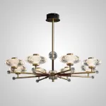 Люстра на штанге NICOL L6 Blue