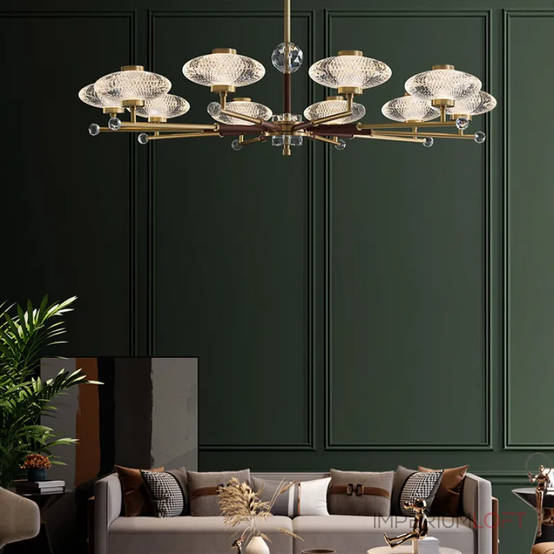 Люстра на штанге NICOL L10 Red