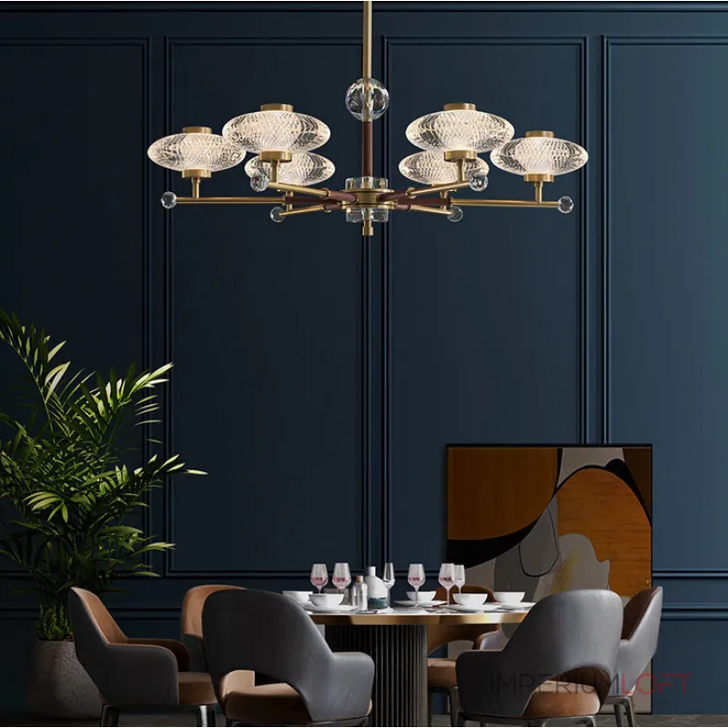 Люстра на штанге NICOL L10 Red