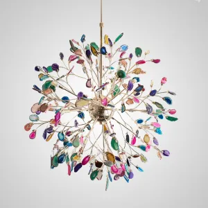 Люстра на штанге AGATE 8 L18 Multicolor