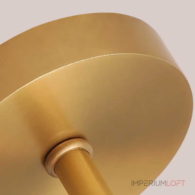 Люстра на штанге LORAINE L8 Brass Black Люстра на штанге LORAINE L8 Brass Black