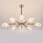 Люстра на штанге LORAINE L6 Brass