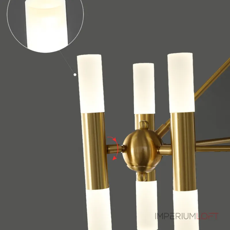 Люстра на штанге GRAPHITE L18 Люстра на штанге GRAPHITE L18