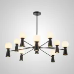 Люстра на штанге ABELINA L20 Black Grey