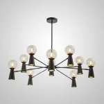 Люстра на штанге ABELINA L20 Black Grey