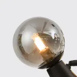 Люстра на штанге ABELINA L12 Black White