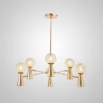 Люстра на штанге ABELINA L12 Black White