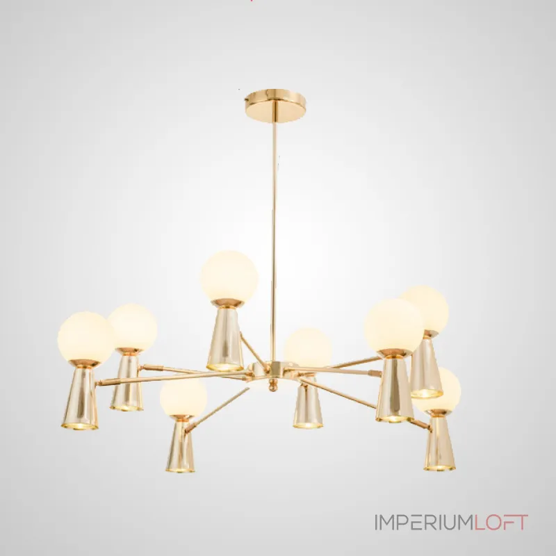 Люстра на штанге ABELINA L20 Black Grey