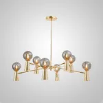 Люстра на штанге ABELINA L20 Black Grey